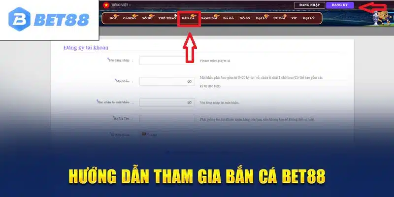 Hướng dẫn tham gia bắn cá cho người mới